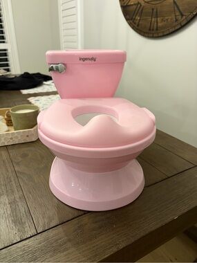 Ingenuity Pink Toddler Training Potty Seat
